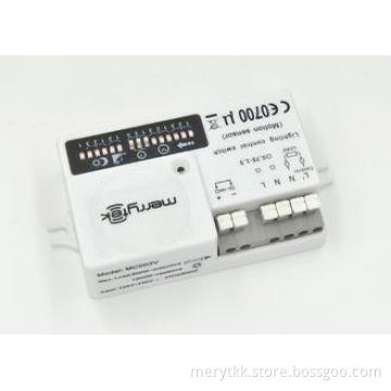 Automatic Switch Dimmable Motion Sensor With LED Trailing E